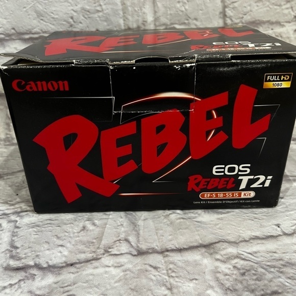 Canon EOS Digital Rebel T2i Digital w/18-55mm IS II Lens kit used camera - Picture 13 of 16